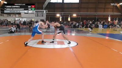 152 lbs Round Of 32 - Aiden Campbell, Eastern Carolina Wrestling Academy vs Arslan Dzhakhanov, Vhw