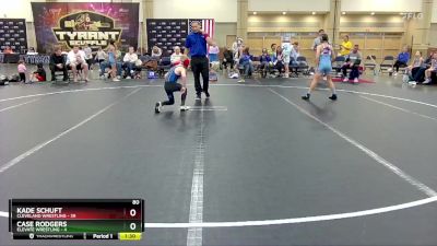 80 lbs Round 6 (8 Team) - Kade Schuft, Cleveland Wrestling vs Case Rodgers, Elevate Wrestling