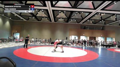 115 lbs Quarters - Genevieve Dykstra, IL vs Thea Hannon, SC