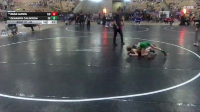65 lbs Cons. Round 1 - Dean Jarvis, Trojan Elite Wrestling vs Genarro Calderon, Commanders WC