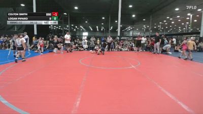 64 lbs Round 4 (6 Team) - Colton Smith, Barn Brothers WC vs Logan Piparo, Iron Horse