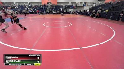 174 lbs Quarterfinal - Sean Cowan, Ursinus vs James Romaine, TCNJ