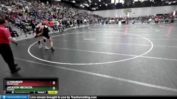 120 lbs Cons. Round 4 - JJ Mavroff, Winneconne vs Jackson Nechuta, Mosinee