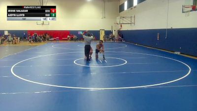 167 lbs Round 1 (6 Team) - Aidyn Lloyd, Fountain Hills High School vs Jesse Salazar, Santa Cruz Valley Union High School