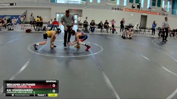 80-86 lbs Semifinal - Kai Vongkhankeo, Longwood Wrestling Club vs Benjamin Leuthner, Charlotte Wrestling