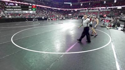 138 lbs Cons. Semis - Wyatt Sandoval, Arrowhead vs Patrick Skrundz, Burlington