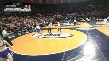 1A 113 lbs Quarterfinal - Augustus Swanson, Princeton vs Ian Rotramel, Gibson City (G.C.-Melvin-Sibley)