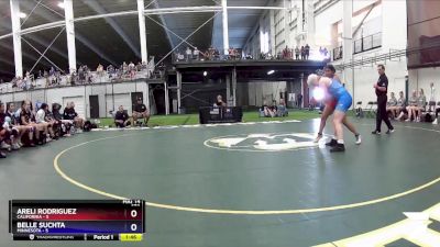 170 lbs Round 1 (4 Team) - Areli Rodriguez, California vs Belle Suchta, Minnesota