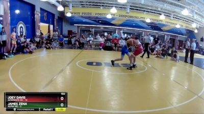 132 lbs Round 1 (8 Team) - James Zena, Alpha WC vs Joey Davis, Altamonte WC