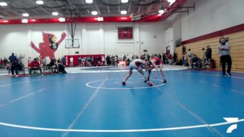 106 lbs Champ. Round 2 - Justus Thrasher, Center Grove vs Brennan Leonard, Martinsville