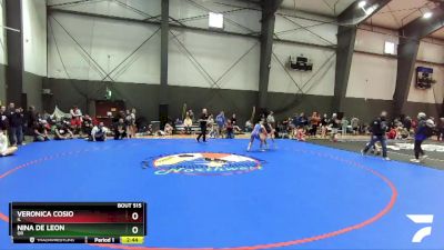 106 lbs Semifinal - Veronica Cosio, IL vs Nina De Leon, OR