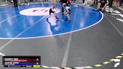 43 lbs Round 3 - Kooper Crow, Mat-Su Matmen vs Garrett Reid, Juneau Youth Wrestling Club Inc.