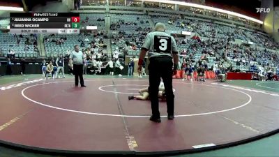 106 lbs Semifinal - Julianna Ocampo, New Haven vs Reed Wicker, Delta