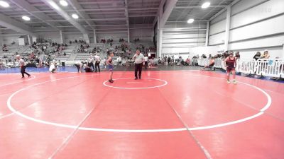 95 lbs Rr Rnd 3 - Marco Marinaccio, Ruthless Black vs Landon Isbell, Buffalo Valley Wrestling Club EL Black