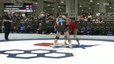 57 lbs Semis - Jacarra Winchester, USOPTC/ Titan Mercury Wrestling Club (TMWC) vs Ashley Whetzal, The Valley Wrestling Club