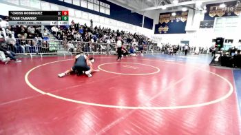 165 lbs Quarterfinal - Cross Rodriguez, Calvary Chapel vs Ivan Camargo, Coachella Valley