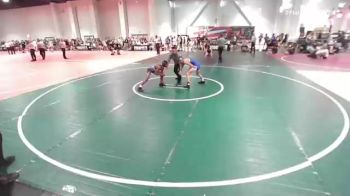 88 lbs Semifinal - Dominic Thomas, Mat Demon WC vs Aidan Hernandez, Gold Rush Wr Ac