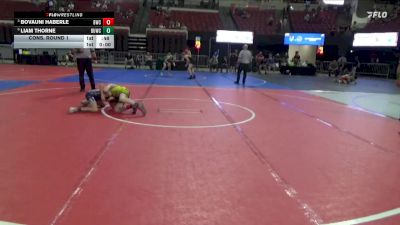 74 lbs Cons. Round 1 - Bovauni Haberle, Billings Wrestling Club vs Liam Thorne, Heights Wrestling Club