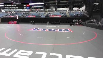 103 lbs Semifinal - 3 Alexis Miller, Oklahoma City vs 7 Makayla Young, Indiana Tech