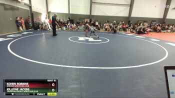 85 lbs Round 1 - Kohen Robbins, Shelton Wrestling Club vs Killione Jacobs, Thurston County Wrestling Club