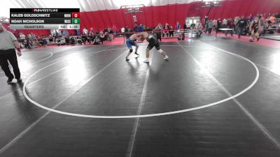 USA Junior Boys - 215 lbs Quarters - Noah Nicholson, Wisconsin vs Kaleb Goldschmitz, Minnesota