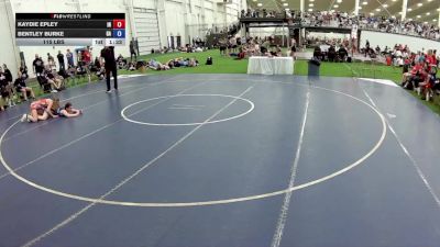 115 lbs Kaydie Epley, Indiana vs Bentley Burke, Georgia