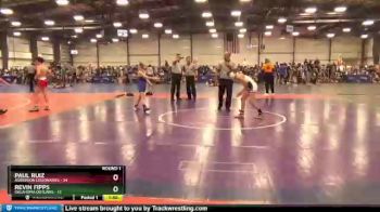 88 lbs Round 1 - Paul Ruiz, Agression Legionaries vs Revin Fipps, Oklahoma Outlaws