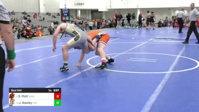 184 lbs Quarters - Dustin Plott, Oklahoma State vs James Rowley, Purdue