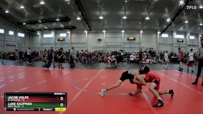 120 lbs Round 5 (6 Team) - Jacob Volpe, 84 Athletes vs Luke Kaufman, Ohio Valley