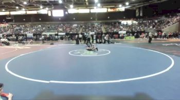 160 lbs Champ. Round 2 - Noah Holman, Gonzaga Prep vs Andrew Ball, Minico