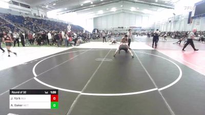 144 lbs Round Of 32 - James York, Silverback WC vs Andrew Baker, No Team