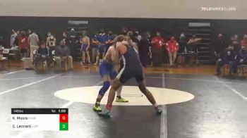 145 lbs Quarterfinal - Kobe Moore, Camp Hill vs Conor Leonard, Northern Lebanon