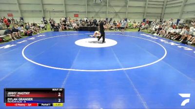 152 lbs Placement Matches (16 Team) - Jimmy Mastny, Illinois vs Dylan Granger, Michigan Blue