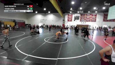 175 lbs Quarterfinal - Alex Pichette, Portola vs Chase Long, Pacifica Wrestling