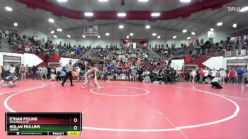 106 lbs Quarterfinal - Nolan Mullins, Jasper vs Ethan Poling, Columbus East