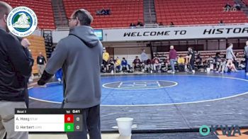 190 lbs Rr Rnd 1 - Quinn Herbert, Loyola High School vs Aj Heeg, Stillwater, OK