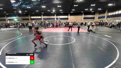 86 lbs Consi Of 8 #2 - Devin Garcia, Suples vs Jake Scholl, American Falls WC