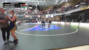 170 lbs Quarterfinal - Victoria Grado, Fredonia Hs vs Brenah Cannon, Council Grove Hs