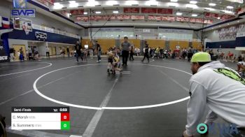 40 lbs Semifinal - Chase Marsh, Noble Takedown Club vs Slade Summers, Standfast OKC