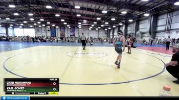 100 lbs Rd# 1 9:00am Friday - Zayd Muhammad, Backyard Brawlers vs Kael Gomez, Team New Mexico