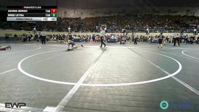 67 lbs Semifinal - Kloe Routledge, Husky WC vs Marleigh Howell, Viking Wrestling Club