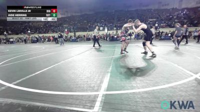 Semifinal - Kevin LINVILLE Jr, Skiatook Youth Wrestling vs Jude Herring, Tuttle Wrestling Club