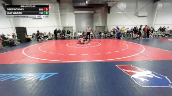 88 lbs Semifinal - Drew Downey, Morris Fitness Black MS vs Lilly Wilson, Storm MS