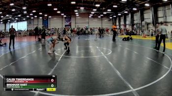 76 lbs Rd# 3 12:00pm Friday - Caleb Tsikerdanos, Dynasty Deathrow vs Brennan Hart, Team Michigan