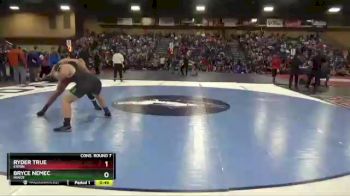 220 lbs Cons. Round 7 - Bryce Nemec, Niwot vs Ryder True, Eaton