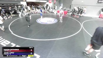 175 lbs Round 2 (16 Team) - Mason Ontiveros, SJWA-GR vs David Lopez, TCWA-GR