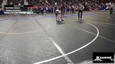 64 lbs Cons. Semi - Matthew Cermak, SC Punisher vs Gunnar Steinmetz, Falcon Empire