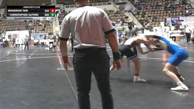5A 132 lbs Quarterfinal - Chirstopher Alford, Beauregard HS vs Woodrow Tew, Elmore County School