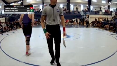 144 lbs 2nd Wrestleback (16 Team) - Domingo Velasquez, Gilmer County vs Kamden Kinney, Upson Lee