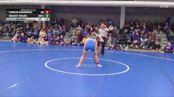 135 lbs Round 6 - Gracey Knajdl, Kearney vs Lorelei Granberry, Norton Community HS